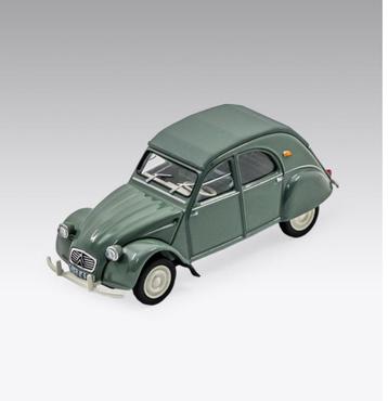 Citroen 2 CV 1958 schaal 1/43 serie los coches de tu vida beschikbaar voor biedingen
