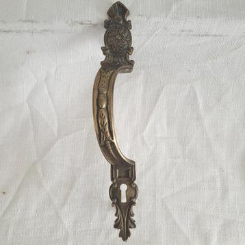 Antieke deurbeslag deurklink deurgreep art nouveau  beschikbaar voor biedingen