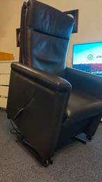 Sta-op stoel leer, Huis en Inrichting, Fauteuils, Ophalen, Gebruikt, 50 tot 75 cm, Leer