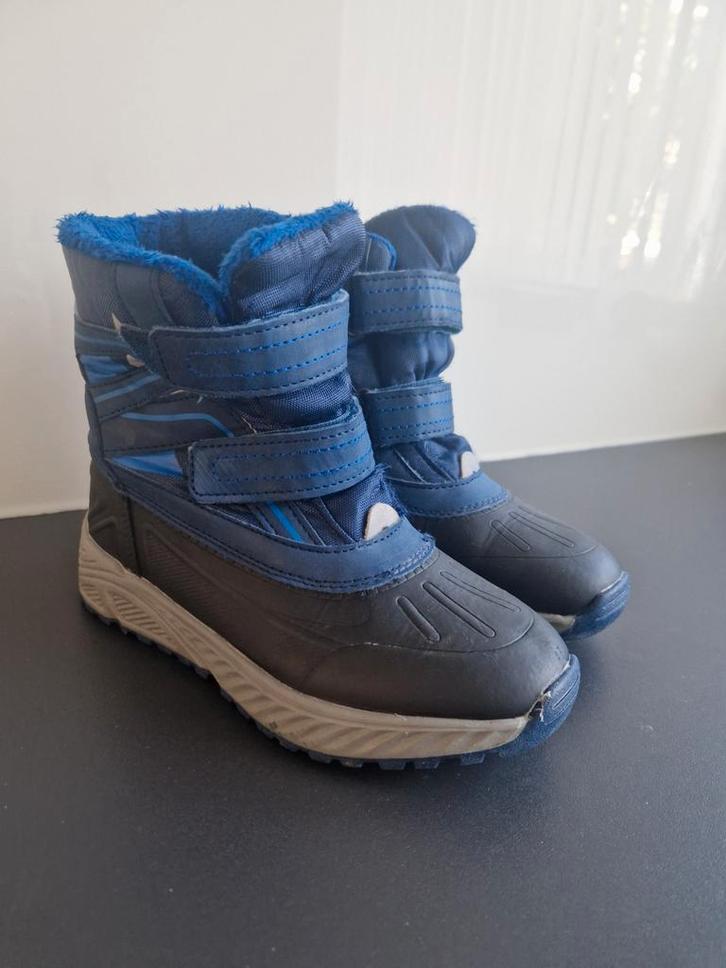 Blauwe winterlaarzen maat 35, Kinderen en Baby's, Kinderkleding | Schoenen en Sokken, Gebruikt, Laarzen, Jongen of Meisje, Ophalen of Verzenden