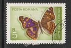 Roemenië 1969 - Vlinder, Postzegels en Munten, Postzegels | Europa | Overig, Ophalen, Overige landen, Gestempeld