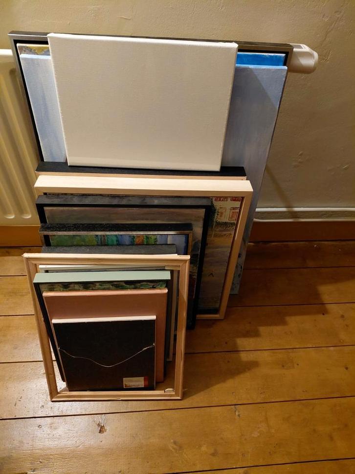 10 Schilderslijsten - Diverse Maten, Antiek en Kunst, Kunst | Overige Kunst, Ophalen