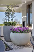 POTTENSHOP Bloempot groot Hoge pot zand pot plantenbak, Tuin, Kunststof, 100 cm of meer, Verzenden