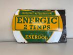BP Energic emaille reclamebord, Verzamelen, Reclamebord, Gebruikt, Ophalen of Verzenden, Nvt
