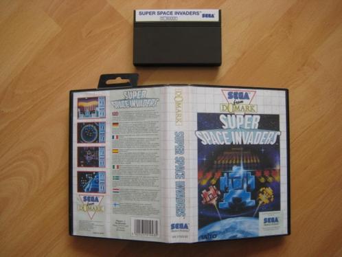 Space Invaders Sega Mastersystem Master System, Spelcomputers en Games, Games | Sega, Master System, Avontuur en Actie, 1 speler