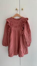 Mango. Jurk oudroze. Met mooie details. Maat 134., Meisje, Mango, Ophalen of Verzenden, Zo goed als nieuw