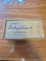 Vintage Homas Schaakspel Staunton, Ophalen of Verzenden