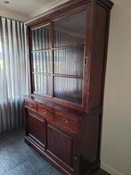 Te koop mooie kast, Huis en Inrichting, Kasten | Vitrinekasten, 100 tot 150 cm, Teakhout, Ophalen of Verzenden, Zo goed als nieuw