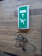 Noodverlichting  nooduitgang, Doe-het-zelf en Verbouw, Bouwverlichting, Ophalen, Zo goed als nieuw, Armatuur