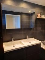 Badkamer meubelset zwart met houtlook, Huis en Inrichting, Badkamer | Badkamermeubels, Ophalen, 25 tot 50 cm, 100 tot 150 cm, Minder dan 100 cm