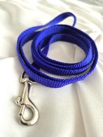 Blue Leash with Carabiner – 120 cm | Very Good Condition, Ophalen of Verzenden, Zo goed als nieuw, Hondenriem