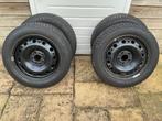 Winter vier seizoenen banden op velg Skoda Fabia 2 VW Polo, Auto-onderdelen, Banden en Velgen, Ophalen, Gebruikt, 15 inch, 185 mm
