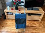 Boodschappen trolley, Ophalen, 40 tot 60 cm, 20 tot 30 cm, Blauw