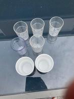 Mepal glazen, 5x limonade en 2 witte bekers, Caravans en Kamperen, Caravan accessoires, Ophalen of Verzenden, Zo goed als nieuw