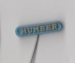 Auto Humber blauw speldje, Verzamelen, Speldjes, Pins en Buttons, Gebruikt, Niet vindbaar, Niet vindbaar, Speldje of Pin