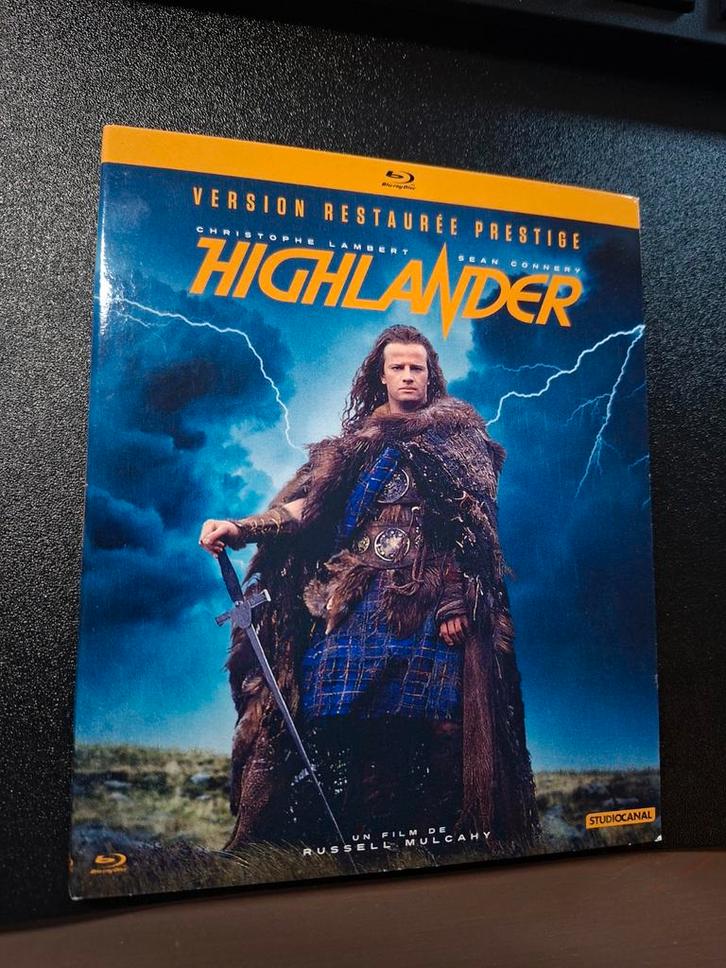 Blu-ray: Highlander, Cd's en Dvd's, Blu-ray, Zo goed als nieuw, Verzenden