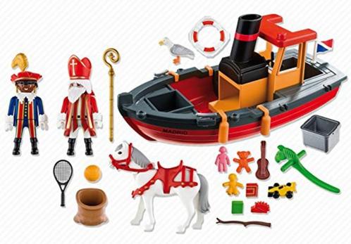 SINTERKLAAS Playmobil 5206 kompleet in doos, als nieuw 2011, Diversen, Sinterklaas, Zo goed als nieuw, Verzenden