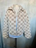 Mi Piace fluffy jasje maat: S (34/36) Beige, Ophalen of Verzenden, Zo goed als nieuw, Maat 34 (XS) of kleiner, Beige