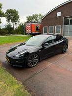 Tesla Model 3 long range (Zwart) - performance velgen etc, Auto's, Automaat, 1831 kg, Zwart, Zwart