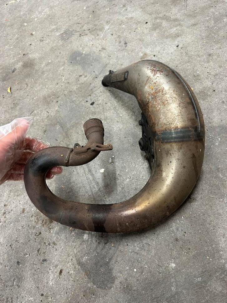 Uitlaat polini for race bovenlangs derbi, Fietsen en Brommers, Brommeronderdelen | Algemeen, Gebruikt, Uitlaat, Ophalen of Verzenden