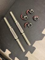 Halterstang 35cm - dumbbell - 2 stuks (Decathlon / CORENGTH), Ophalen of Verzenden, Nieuw, Rug, Halterstangen