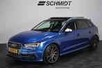 Audi S3 Sportback 2.0 TFSI S3 quattro Competition | Panorama, Auto's, Euro 6, 4 cilinders, Blauw, Bedrijf