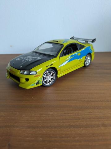 Racing Champions F & F 1995 Mitsubishi Eclipse (Streetglow) beschikbaar voor biedingen