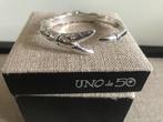 Uno de 50 armband (92) vissenstaart (Fish tail), Sieraden, Tassen en Uiterlijk, Armbanden, Ophalen of Verzenden, Nieuw, Zilver