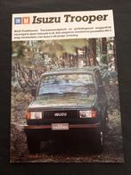 folder Isuzu Trooper 4x4 1986 – Nederlands, Ophalen of Verzenden, Zo goed als nieuw, Overige merken, Isuzu