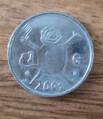 1 Gulden 2001 - Loeki de Leeuw, Postzegels en Munten, Munten | Nederland, Ophalen of Verzenden, Koningin Beatrix, 1 gulden, Losse munt