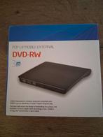 Externe USB DVD RW drive - Zo goed als nieuw, Computers en Software, Dvd, Ophalen of Verzenden, Zo goed als nieuw, Windows