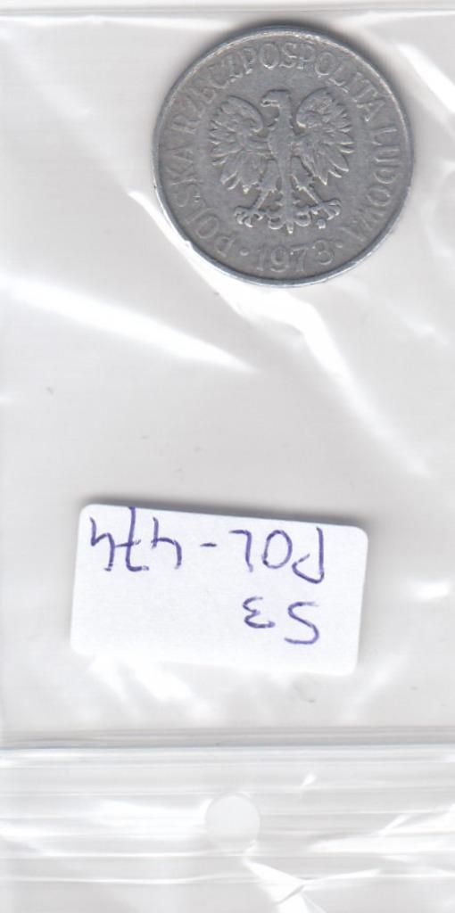 S3-POL-0474 Polen 50 groszy 1973  VF Y# 48.1, Postzegels en Munten, Munten | Europa | Niet-Euromunten, Polen, Verzenden