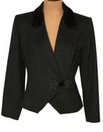 Yves Saint Laurent, YSL jasje, blazer, groen, Mt. 38 / M, Maat 38/40 (M), Verzenden, Zo goed als nieuw, Jasje