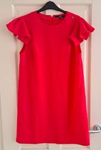 Elisabetta Franchi koraalrode abito dress jurk it48 nl 42-44, Ophalen, Elisabetta Franchi, Maat 42/44 (L), Zo goed als nieuw