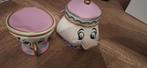 Beauty and the Beast Chip & Mrs. Potts Tassen, Ophalen of Verzenden, Zo goed als nieuw