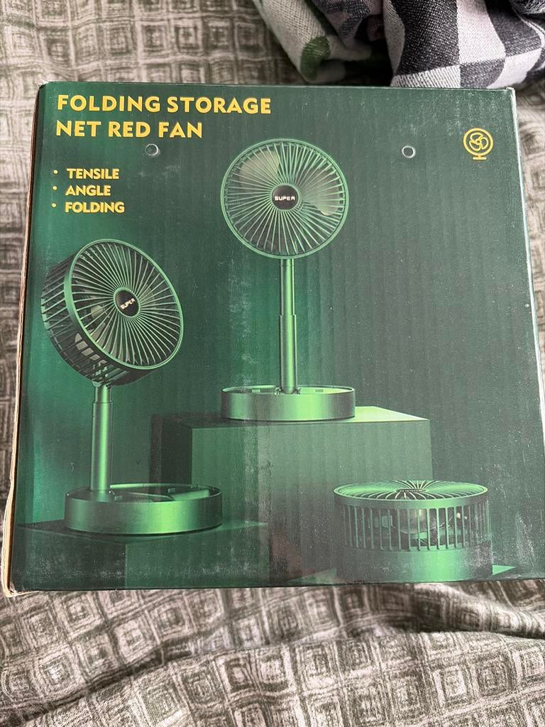 Compacte Tafelventilator - Ideaal voor Thuis & Kantoor, Witgoed en Apparatuur, Ventilatoren, Ophalen of Verzenden, Ventilator met afstandsbediening