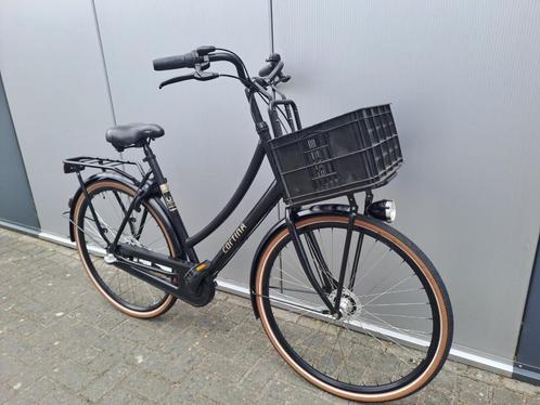 Cortina(U1) dames fiets/57cm, Fietsen en Brommers, Fietsen | Dames | Omafietsen, Zo goed als nieuw, 56 cm of meer, Handrem, Versnellingen