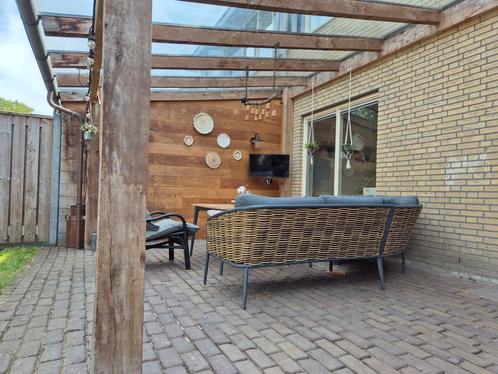 Mooie eiken houten overkapping 6x4 + 3x1,40, Tuin en Terras, Overkappingen, Gebruikt, Ophalen