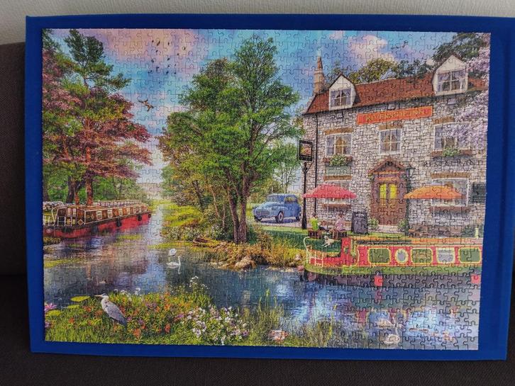 Gibsons puzzel, Hobby en Vrije tijd, Denksport en Puzzels, Zo goed als nieuw, 500 t/m 1500 stukjes, Ophalen of Verzenden