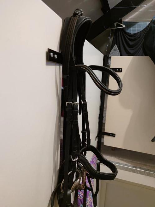 Hoofdstel, borsttuig en Halster, Dieren en Toebehoren, Paarden en Pony's | Hoofdstellen en Tuigage, Gebruikt, Dressuur, Ophalen of Verzenden