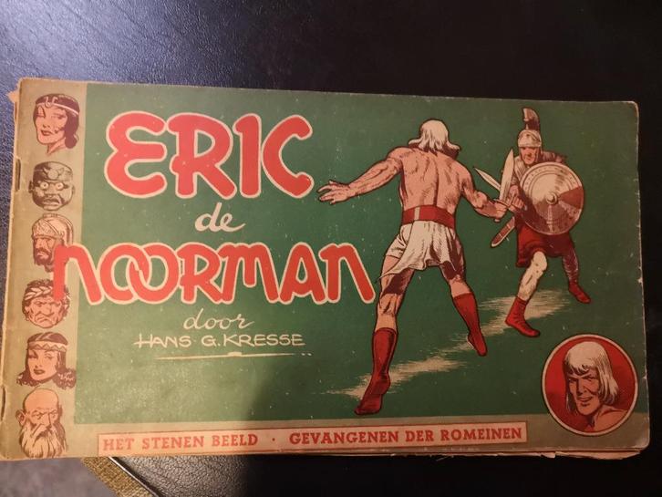 Eric de Noorman. Het stenen beeld, Boeken, Stripboeken, Gelezen, Eén stripboek, Ophalen of Verzenden