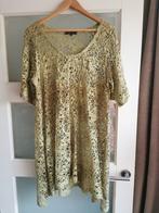 Exelle A-lijn tuniek groen/kaki mt50/52 zomer, Kleding | Dames, Grote Maten, Ophalen of Verzenden, Zo goed als nieuw, Groen, Blouse of Tuniek