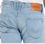 Replay Hyperflex Anbass jeans, Kleding | Heren, Spijkerbroeken en Jeans, Overige jeansmaten, Blauw, Ophalen of Verzenden, Zo goed als nieuw