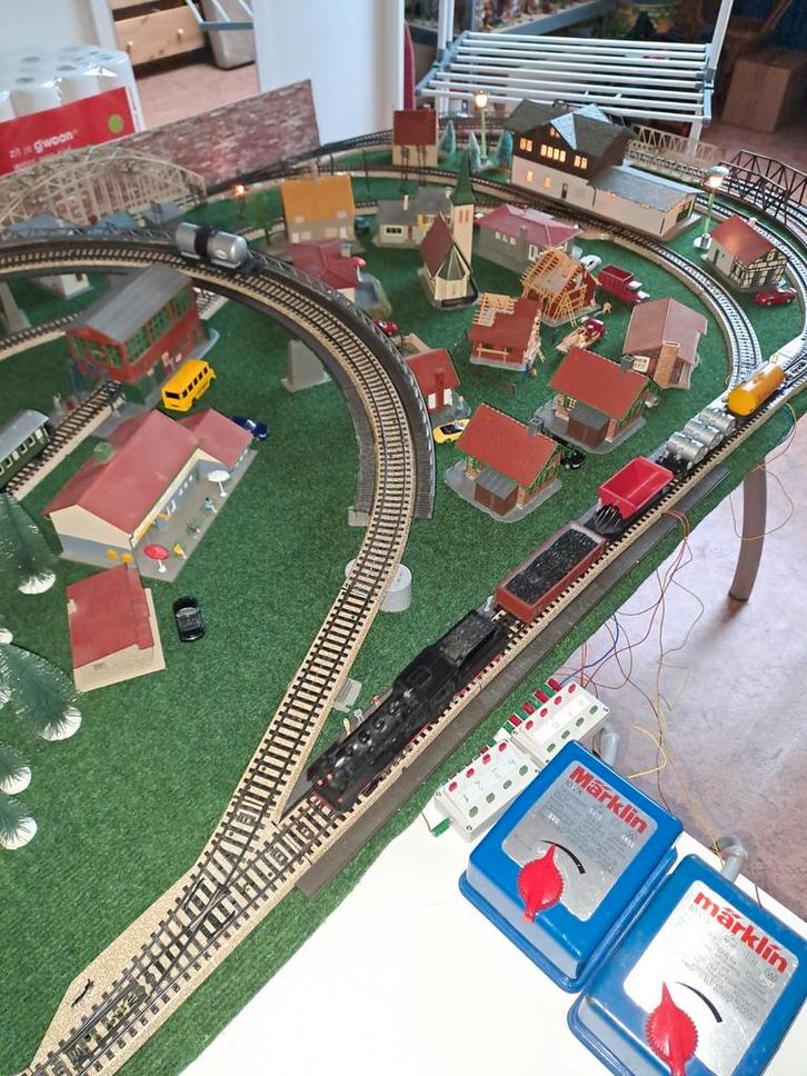 Marklin Treinbaan - Compleet!, Hobby en Vrije tijd, Modeltreinen | H0, Ophalen