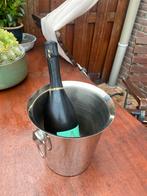 Metalen wijnkoeler voor 1 fles, Ophalen of Verzenden, Zo goed als nieuw, Minder dan 5 flessen, Metaal