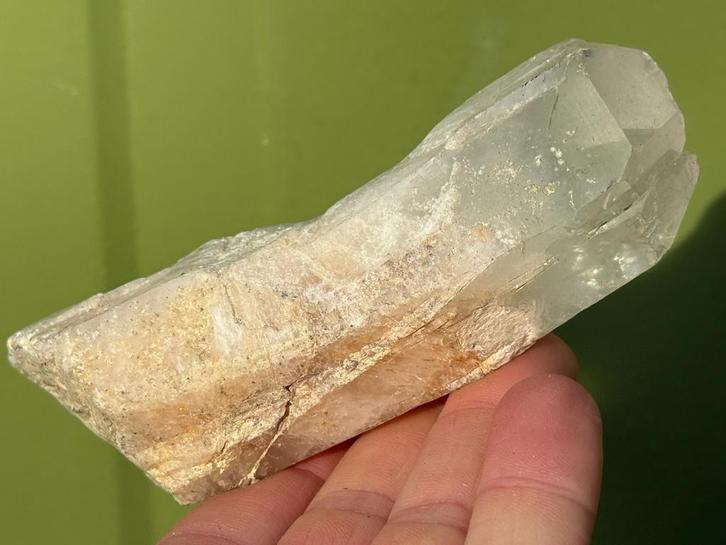 Grote Kaarskwarts - Candle kwarts - Lithium Celestial, Verzamelen, Mineralen en Fossielen, Mineraal, Ophalen of Verzenden