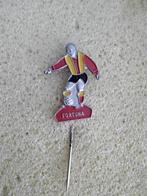 Voetbal Fortuna rode onderkant speld, Ophalen of Verzenden, Zo goed als nieuw, Sport