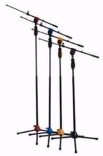 Zware professionele microfoon statief Geel, Muziek en Instrumenten, Standaards, ., Nieuw, Ophalen of Verzenden, .