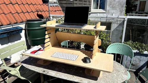 Händig Design Sta Bureau, Huis en Inrichting, Bureaus, Gebruikt, Stabureau, In hoogte verstelbaar, Ophalen of Verzenden