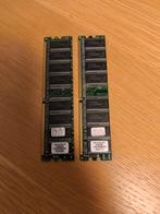 2x 256MB Corsair Value Select DDR400 Geheugen, Gebruikt, Ophalen of Verzenden, DDR, Desktop